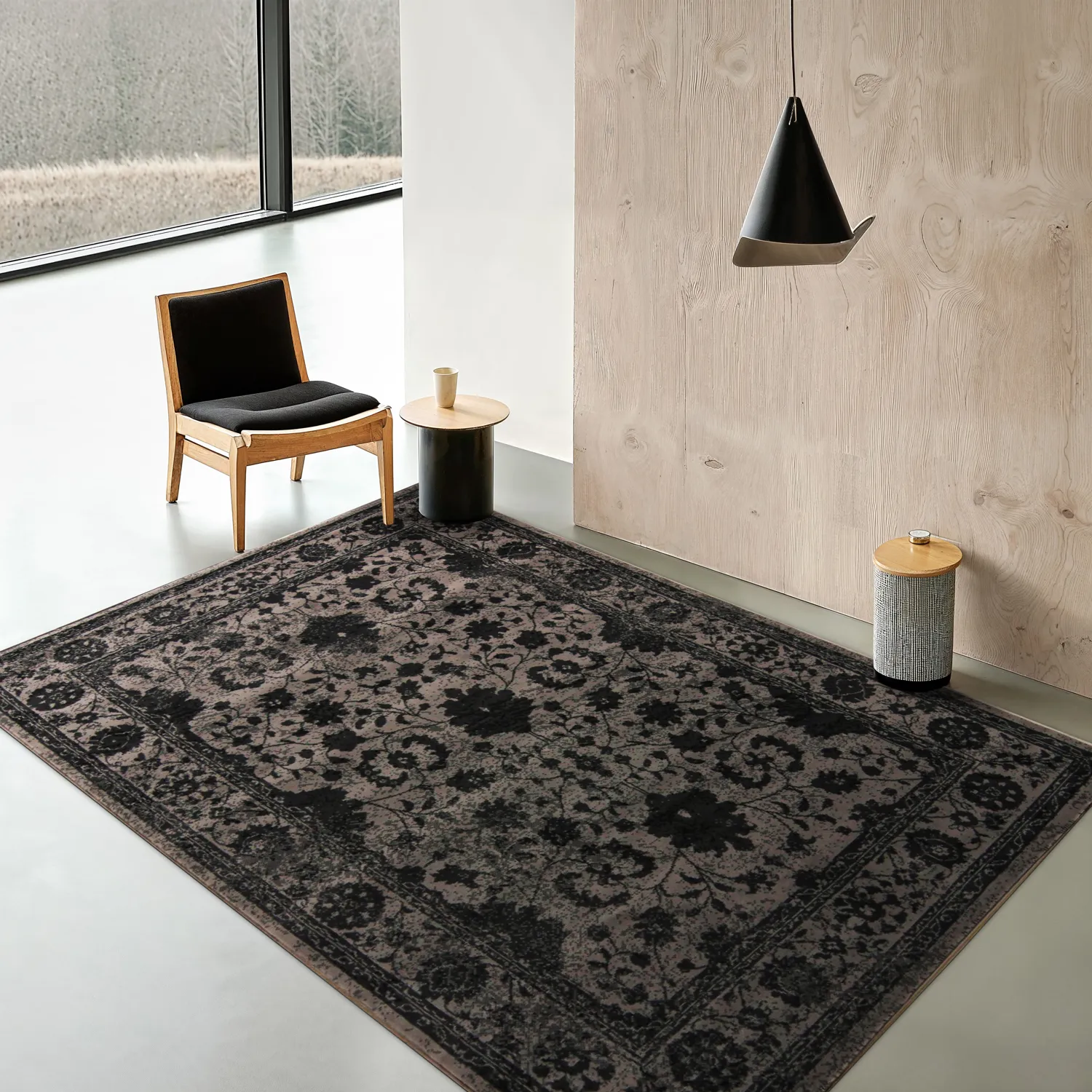 Tapete Wilton - Peking Majestic (cinza)