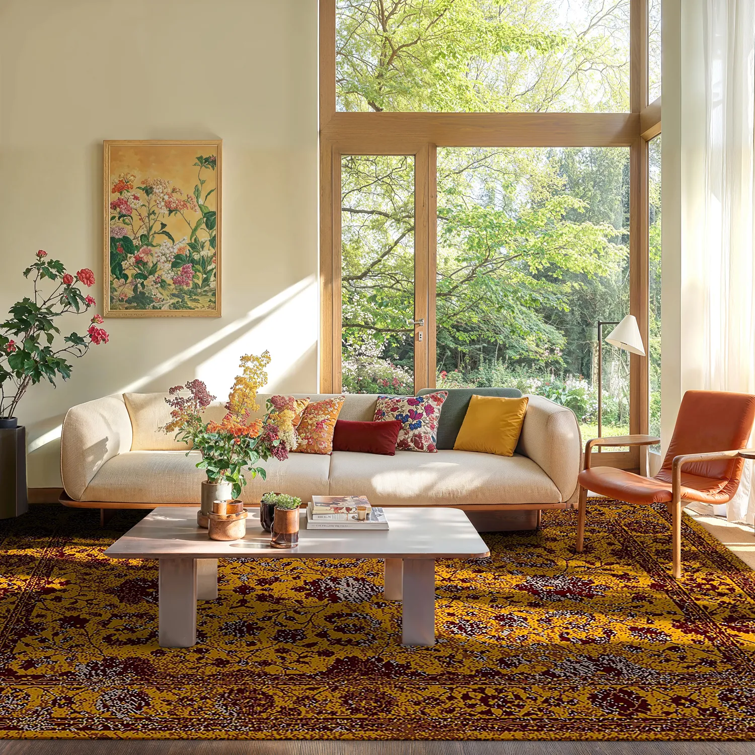 Tapete Wilton - Peking Majestic (dourado)