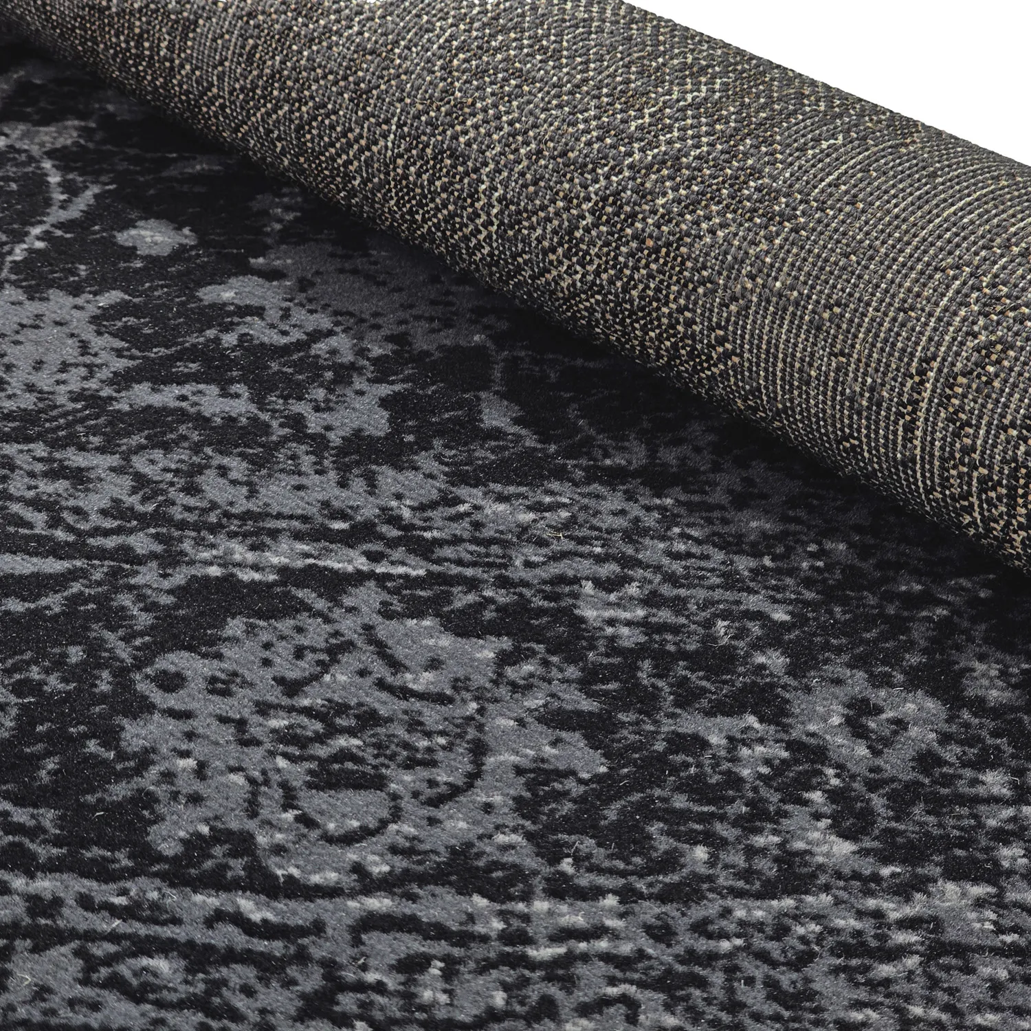 Tapete redondo - Peking Majestic (preto)