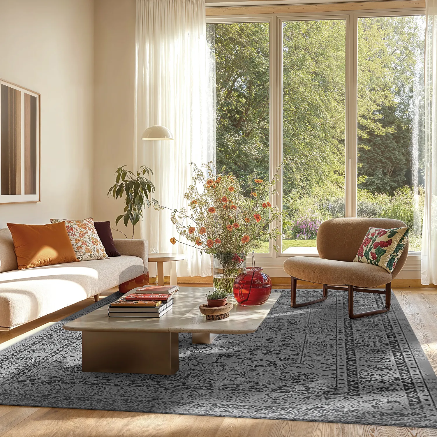 Tapete Wilton - Peking Noble (cinza)