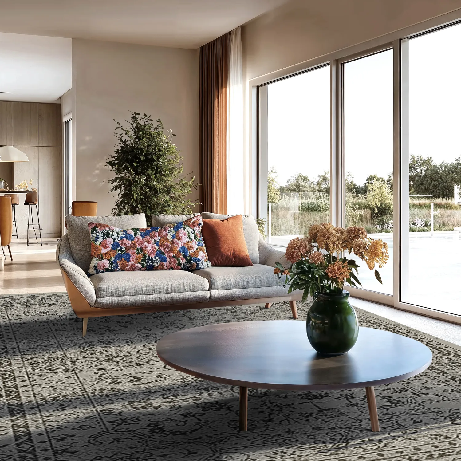 Tapete Wilton - Peking Noble (cinza)