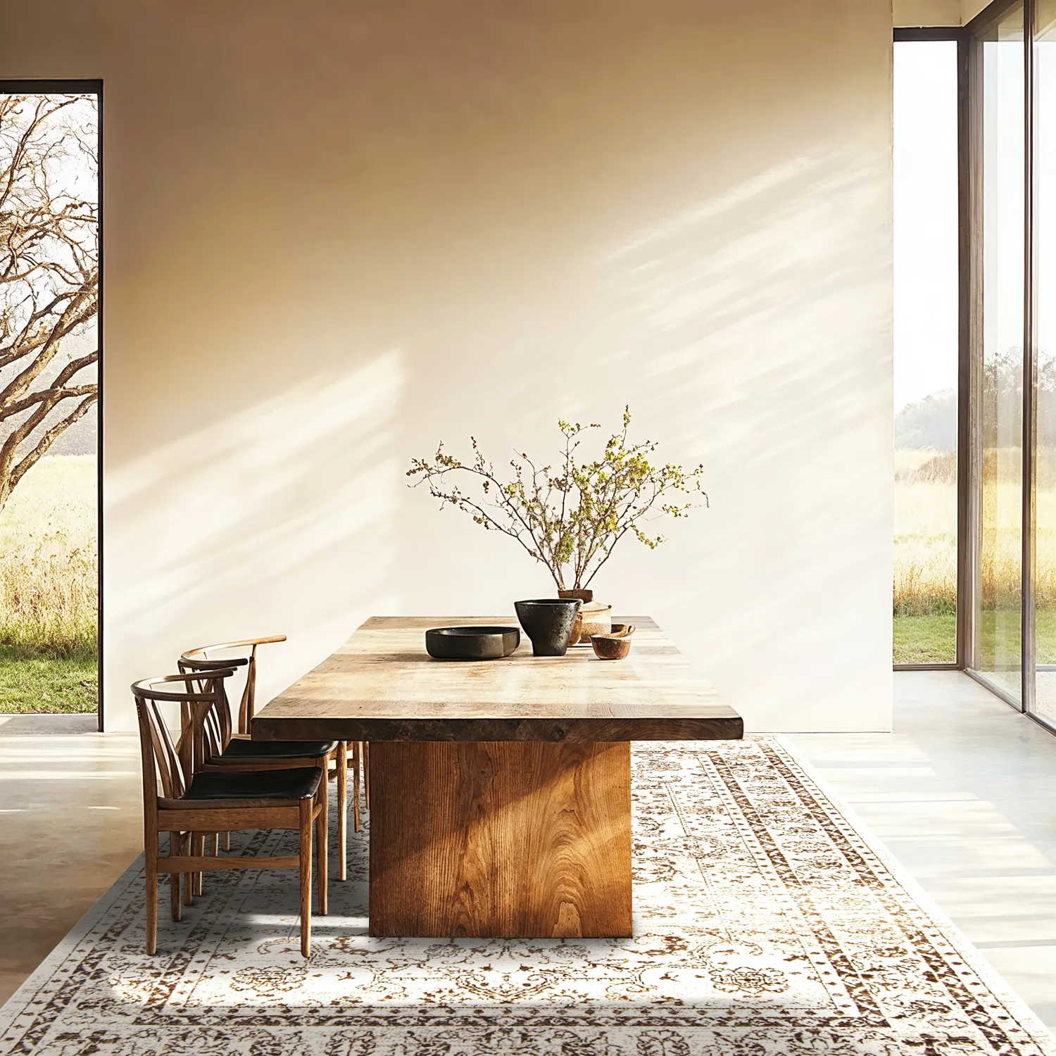 Tapete Wilton - Peking Noble (branco)