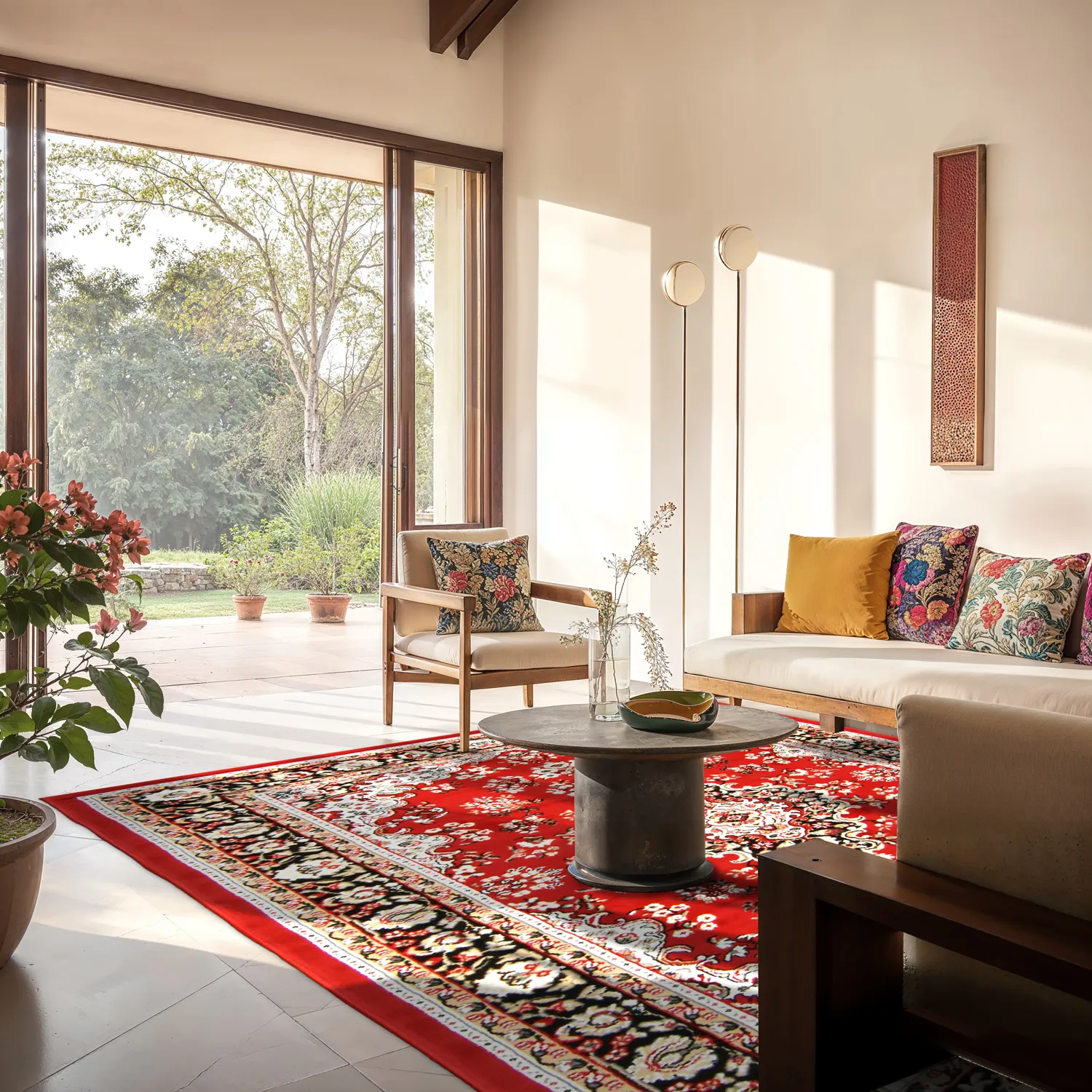 Tapete Wilton - Peking (vermelho)