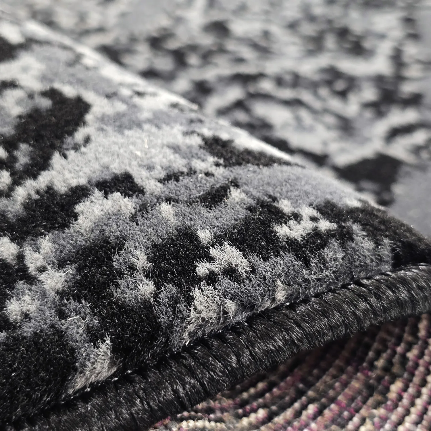 Tapete redondo - Peking (preto)