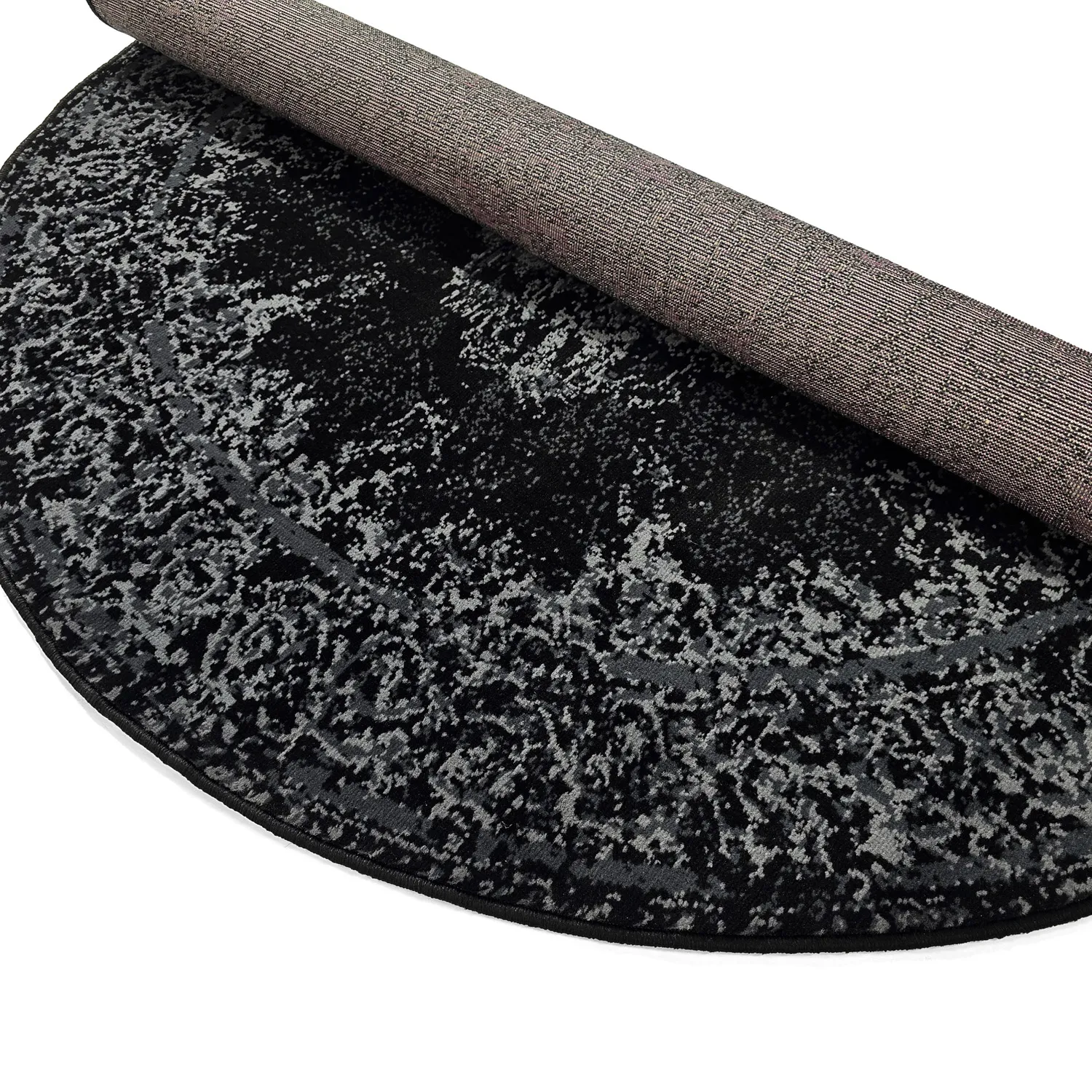 Tapete redondo - Peking (preto)