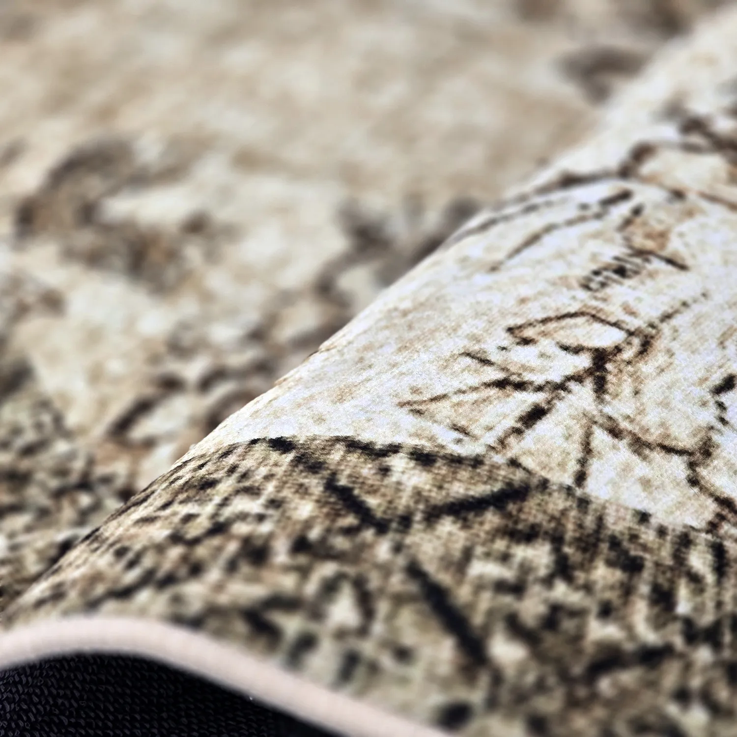 Tapete redondo - Rosalie (marrom)