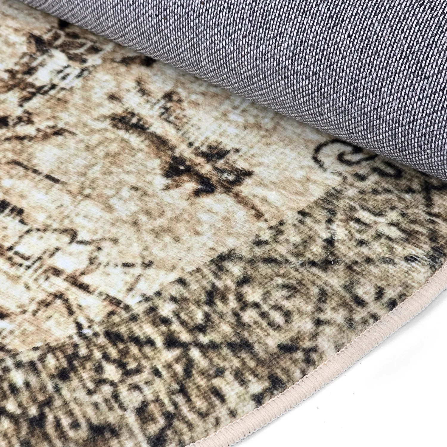 Tapete redondo - Rosalie (marrom)