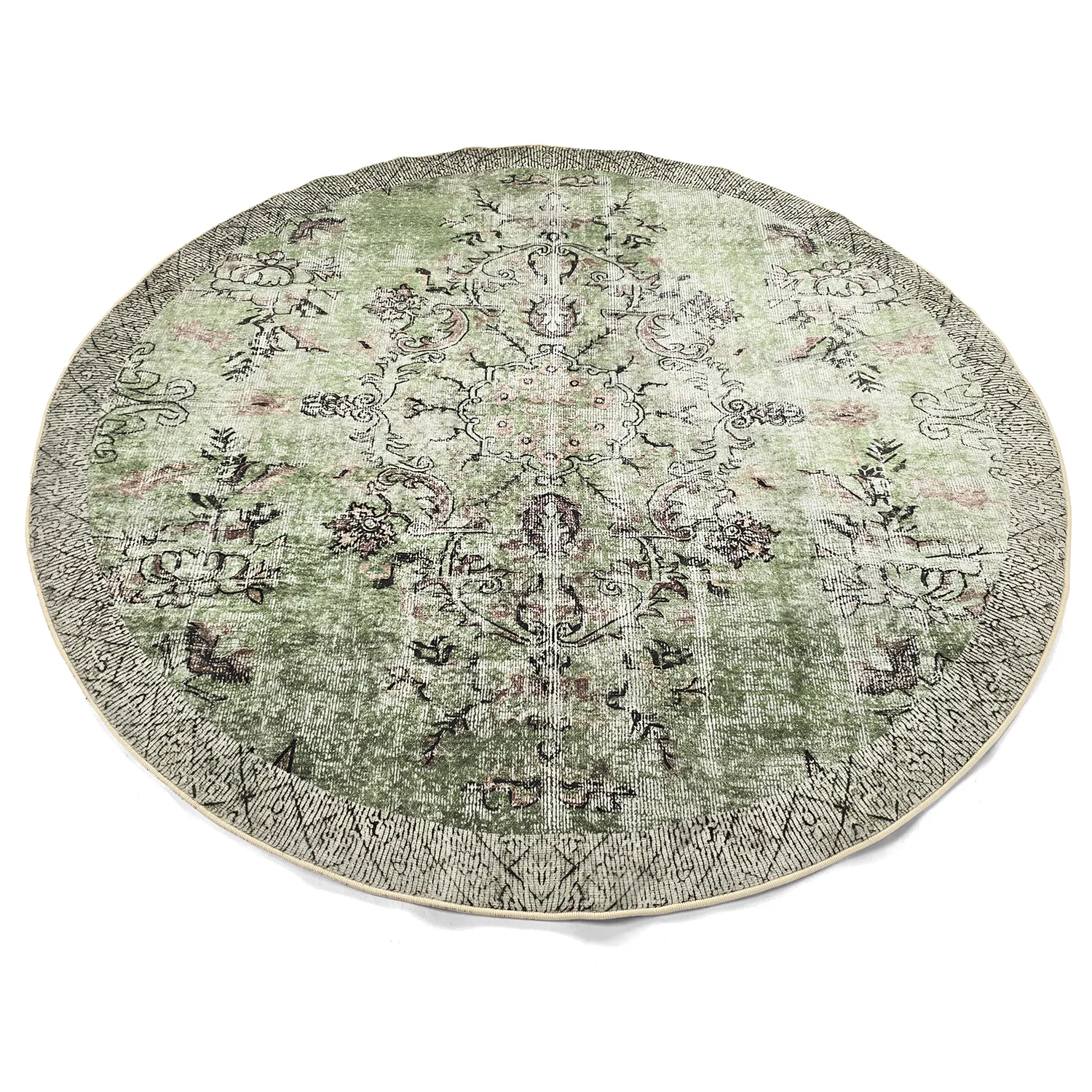 Tapete redondo - Rosalie (verde)