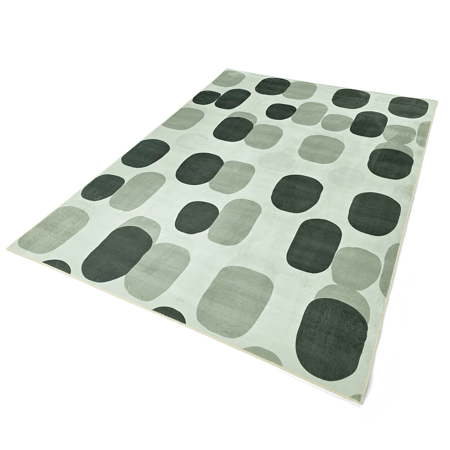 Tapete Wilton - Sapa (verde/cinza)