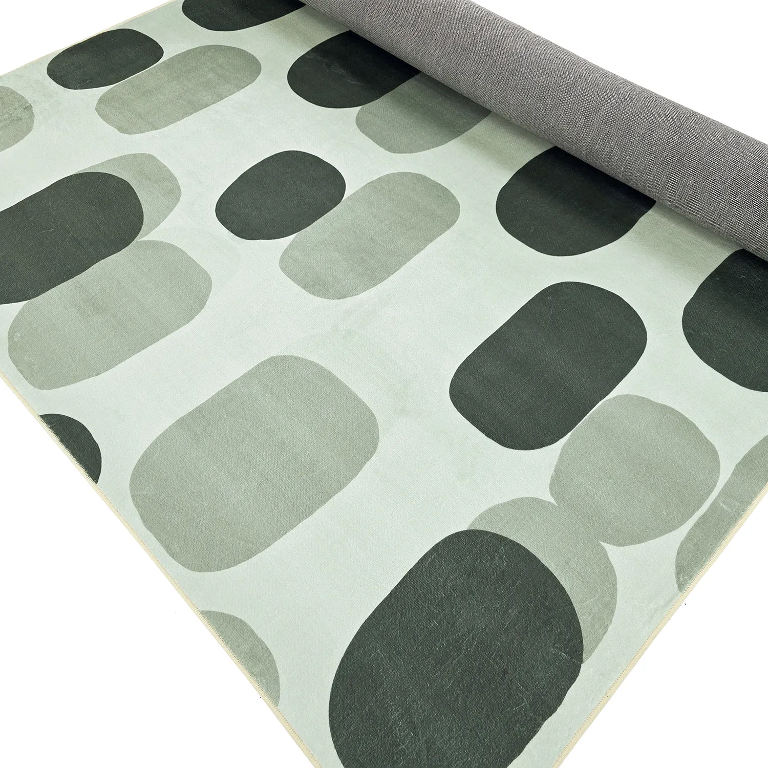 Tapete Wilton - Sapa (verde/cinza)