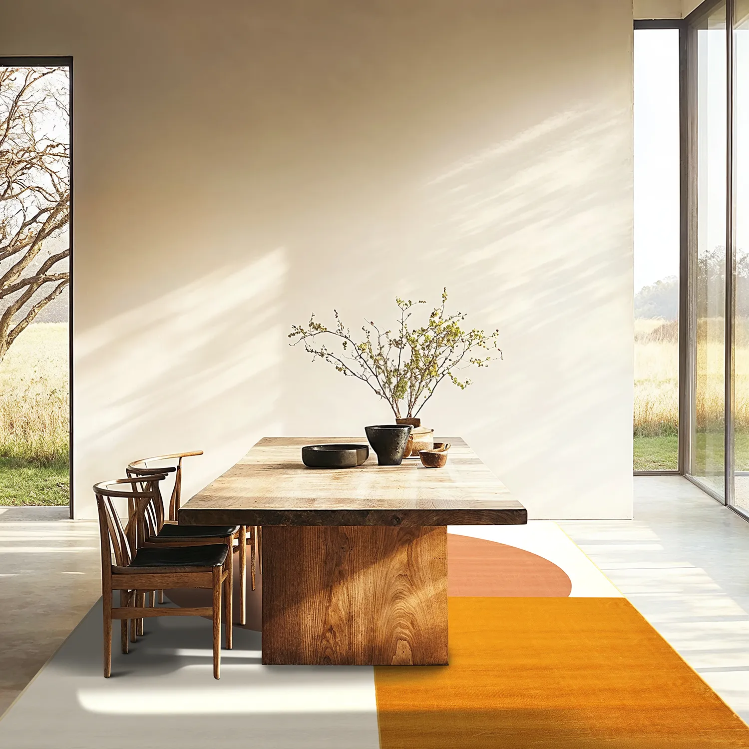 Tapete Wilton - Taos (bege/multi)