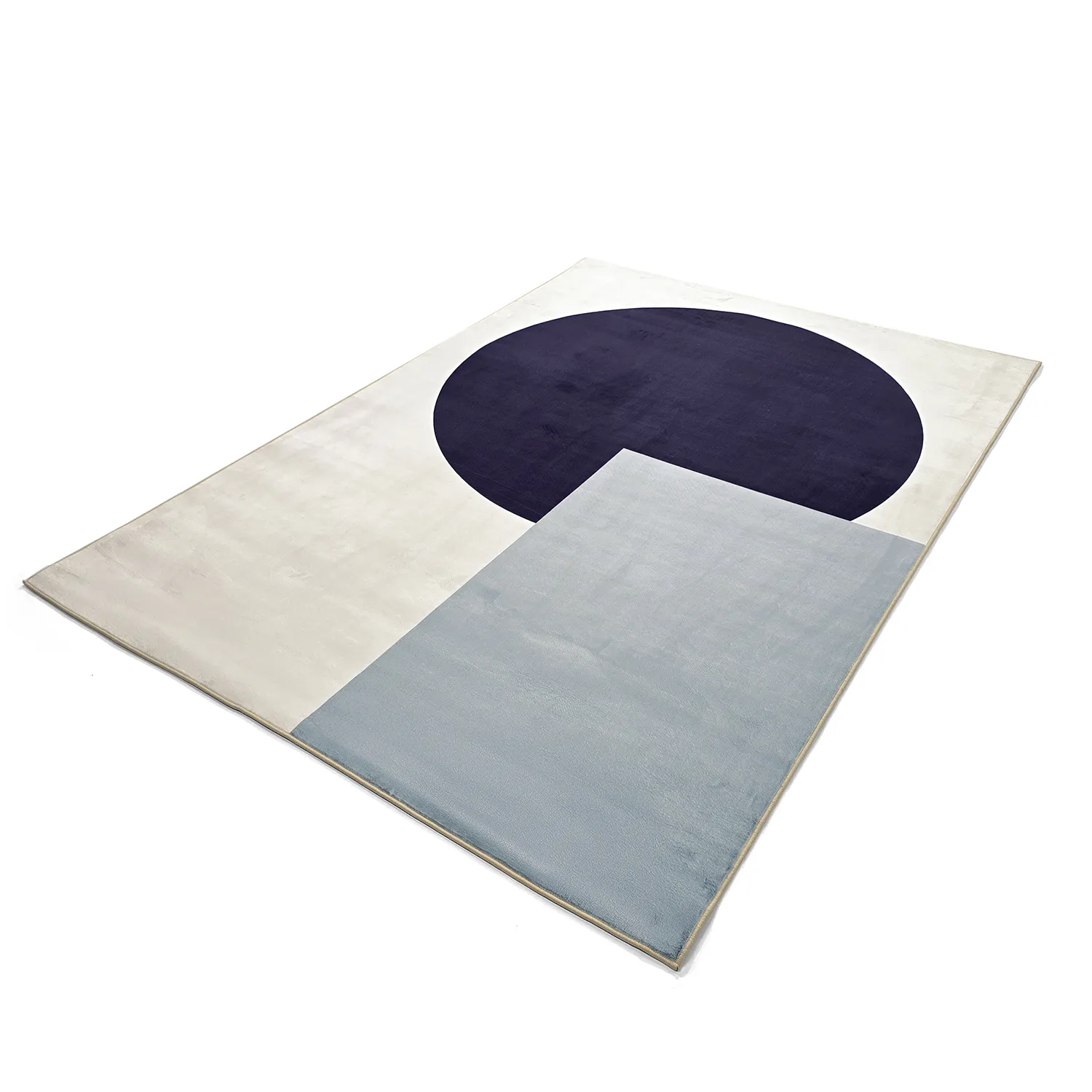 Tapete Wilton - Taos (branco/preto/cinza)