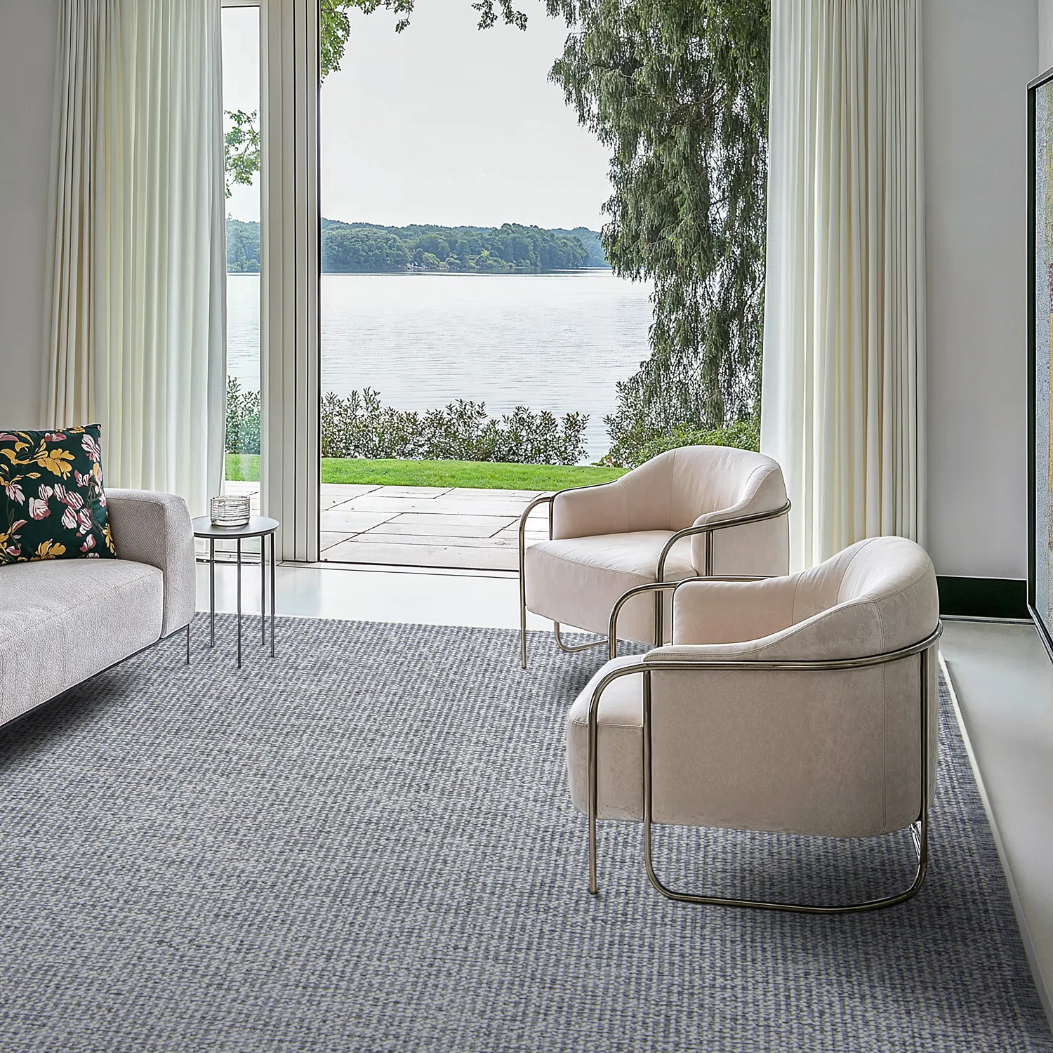 Tapete para interior e exterior - Tromsø (prata)