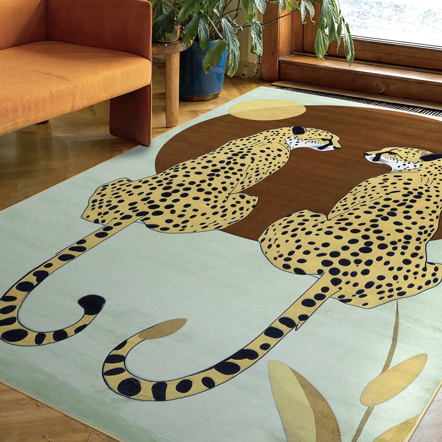 Tapete Wilton - Ubud (leopardo)