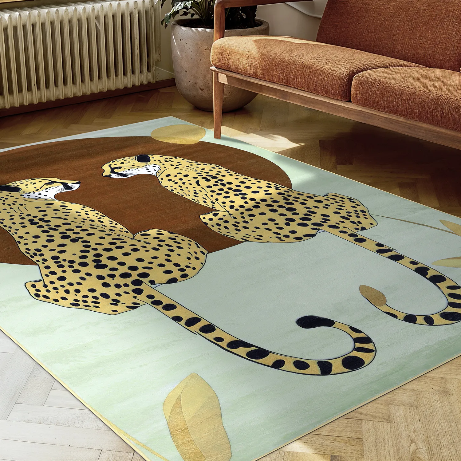 Tapete Wilton - Ubud (leopardo)