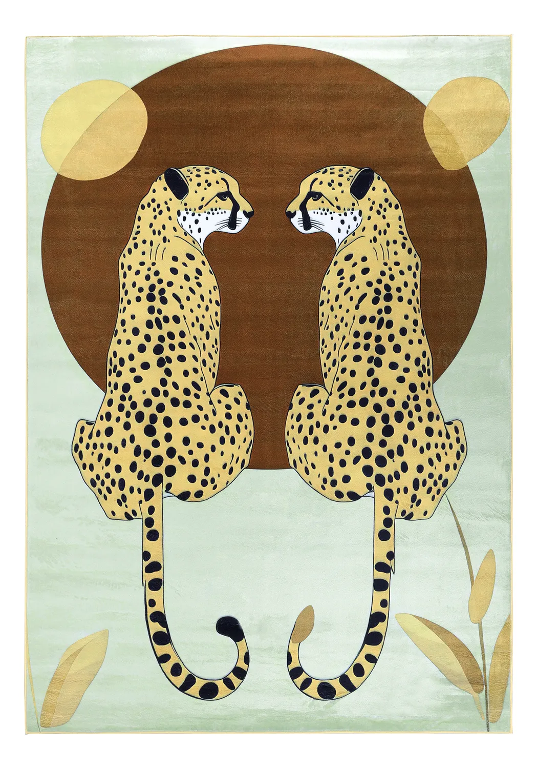 Tapete Wilton - Ubud (leopardo)