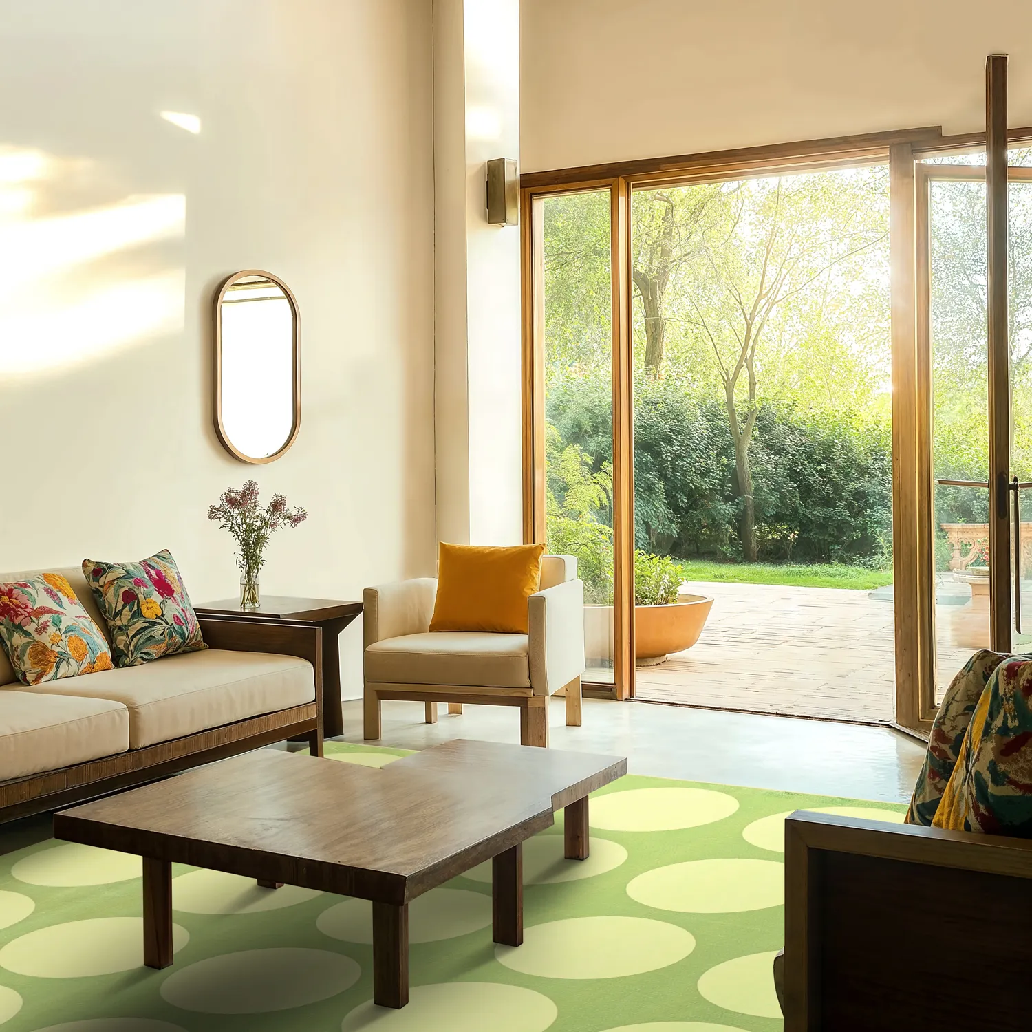 Tapete Wilton - Wanaka (verde)