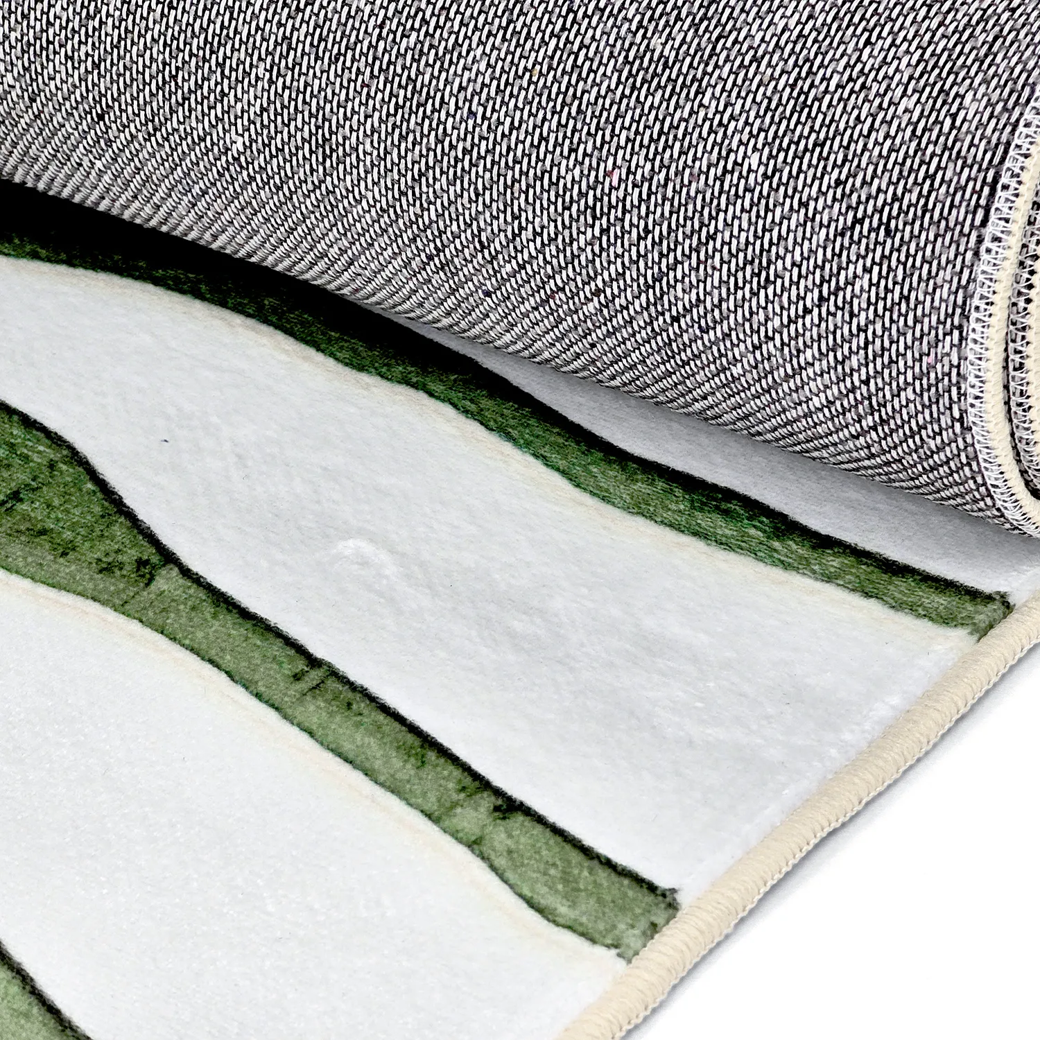 Tapete Wilton - Zebra (verde)