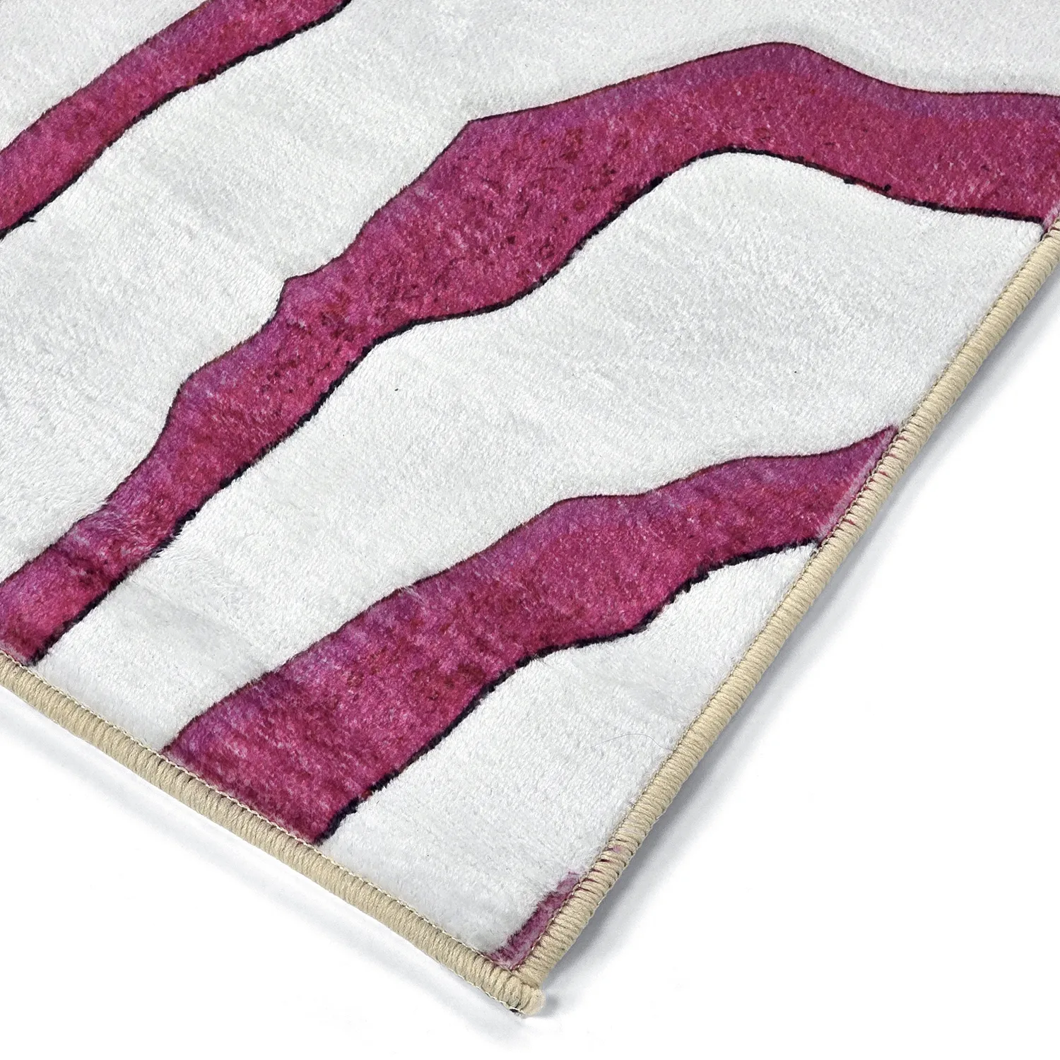 Tapete Wilton - Zebra (rosa)