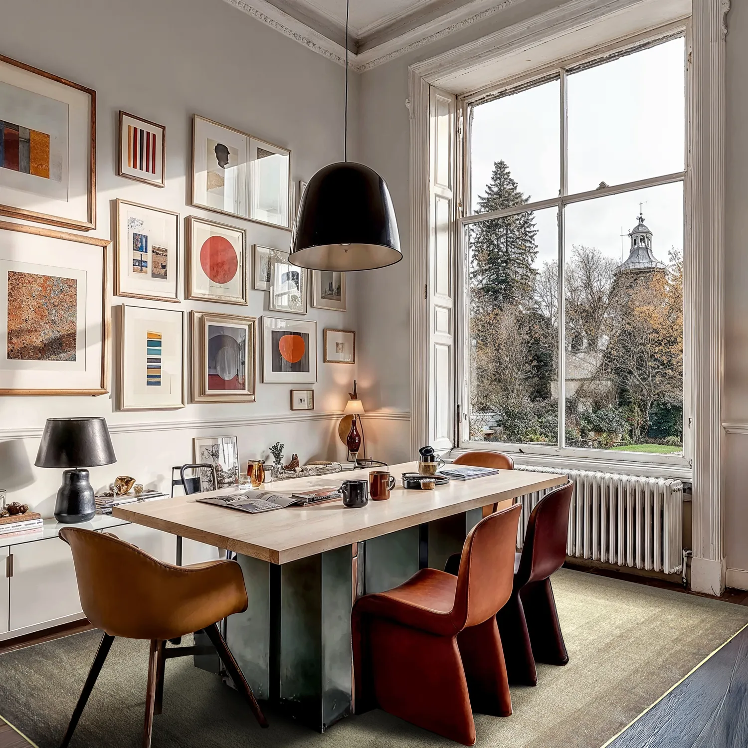 Tapete Wilton - Zina (marrom)