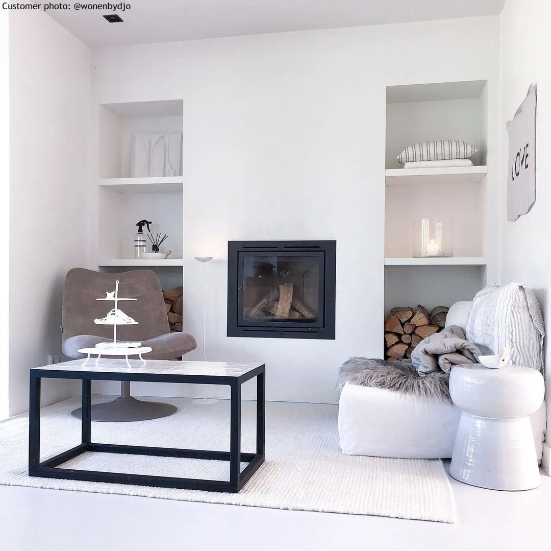 Tapete de lã - Coastal (branco)