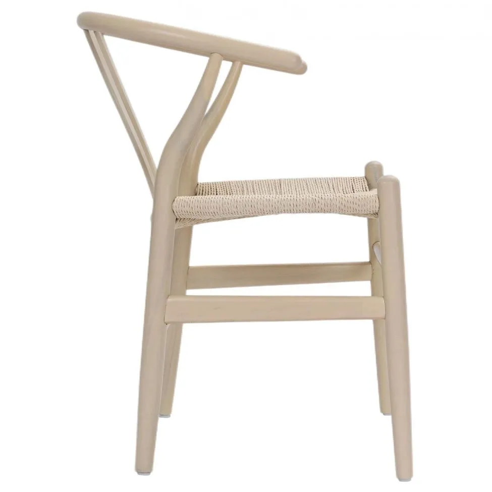 Cadeira - Alta (pigmentado de branco) - 2 peças