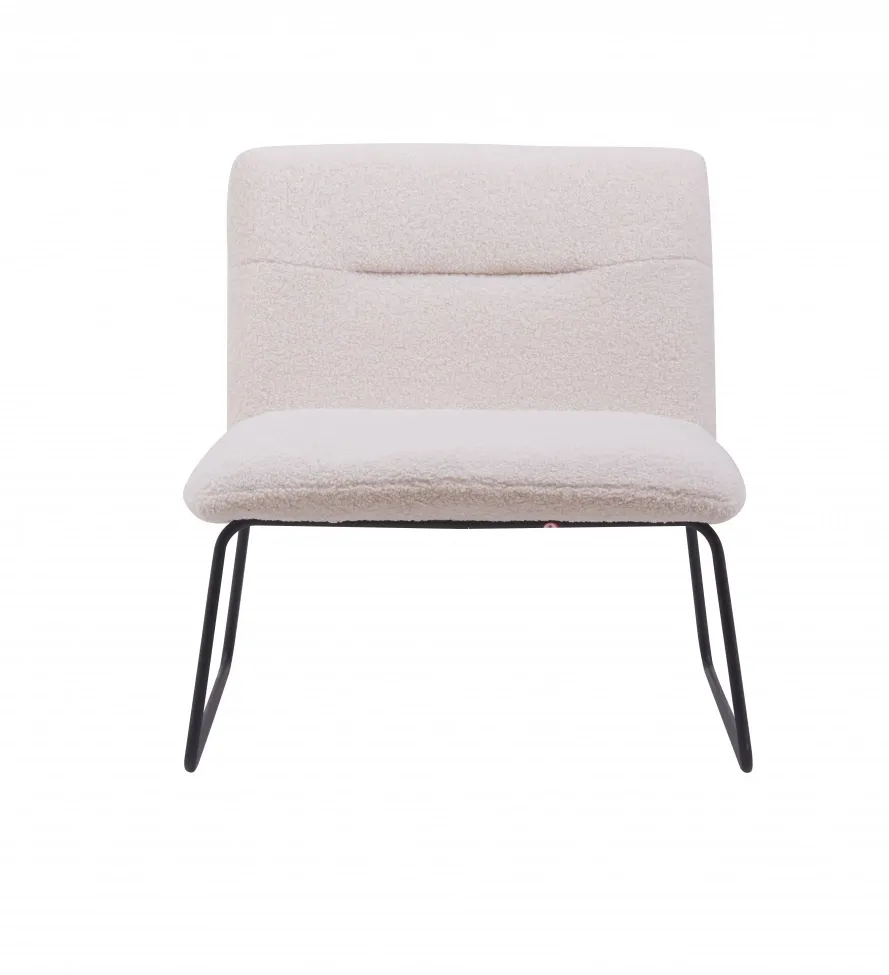 Poltrona - Chelsea (branco/teddy)