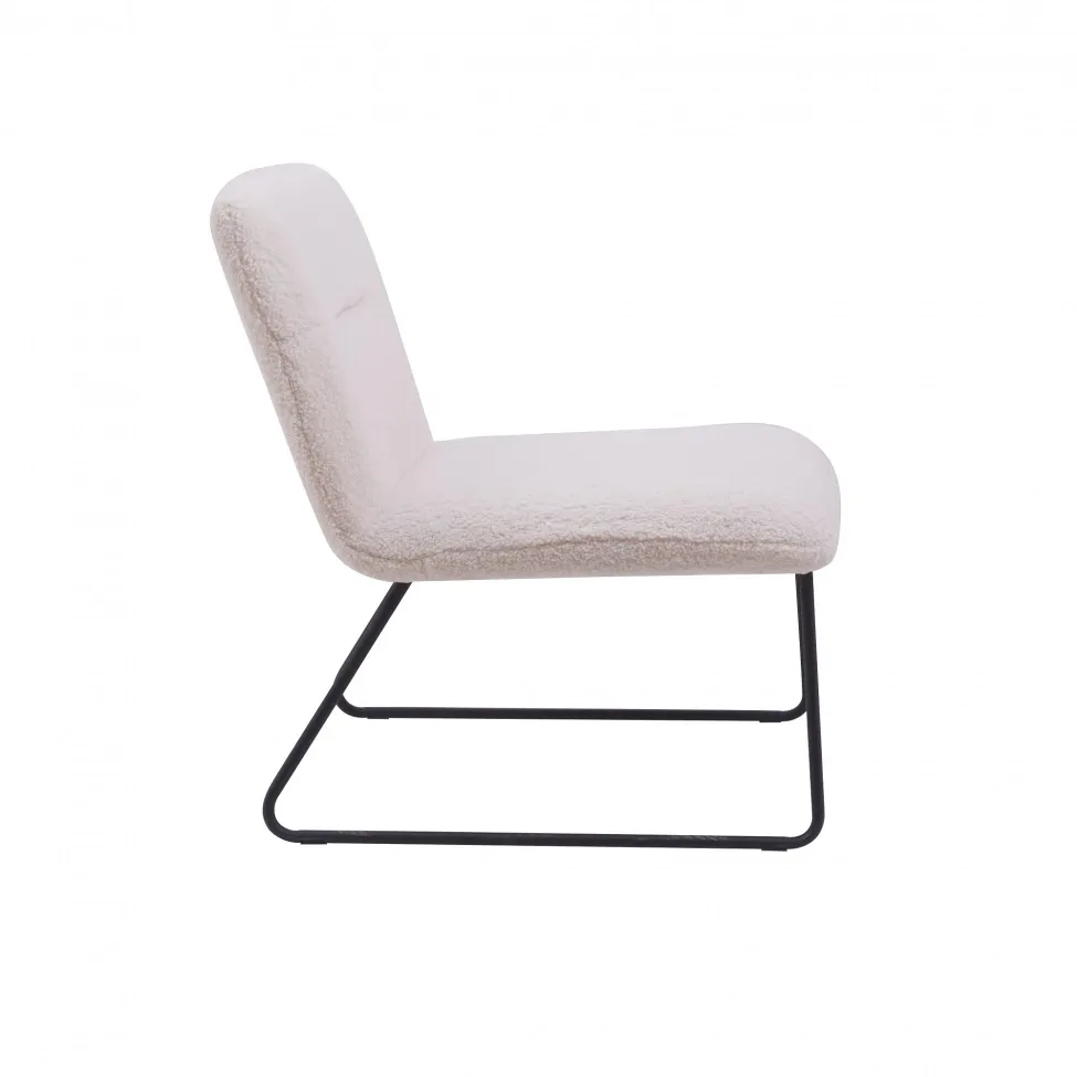 Poltrona - Chelsea (branco/teddy)