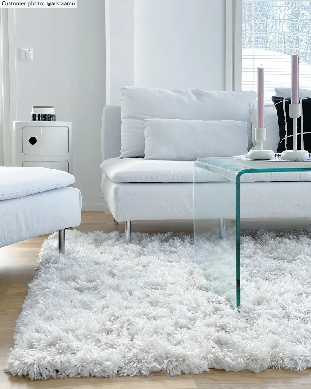 Tapetes felpudos - Janjira (branco)