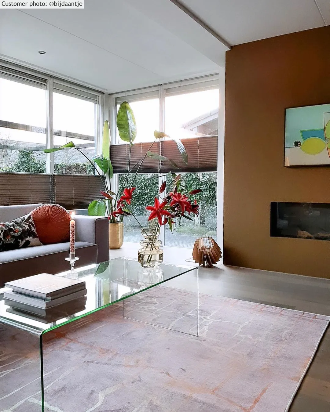 Tapete Wilton - Lorenzo (marrom/dourado)