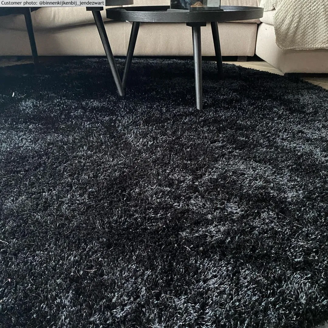 Tapetes redondos - Cosy (preto)