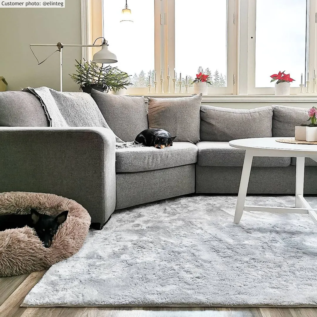Tapetes felpudos - Aranga Super Soft Fur (cinza)