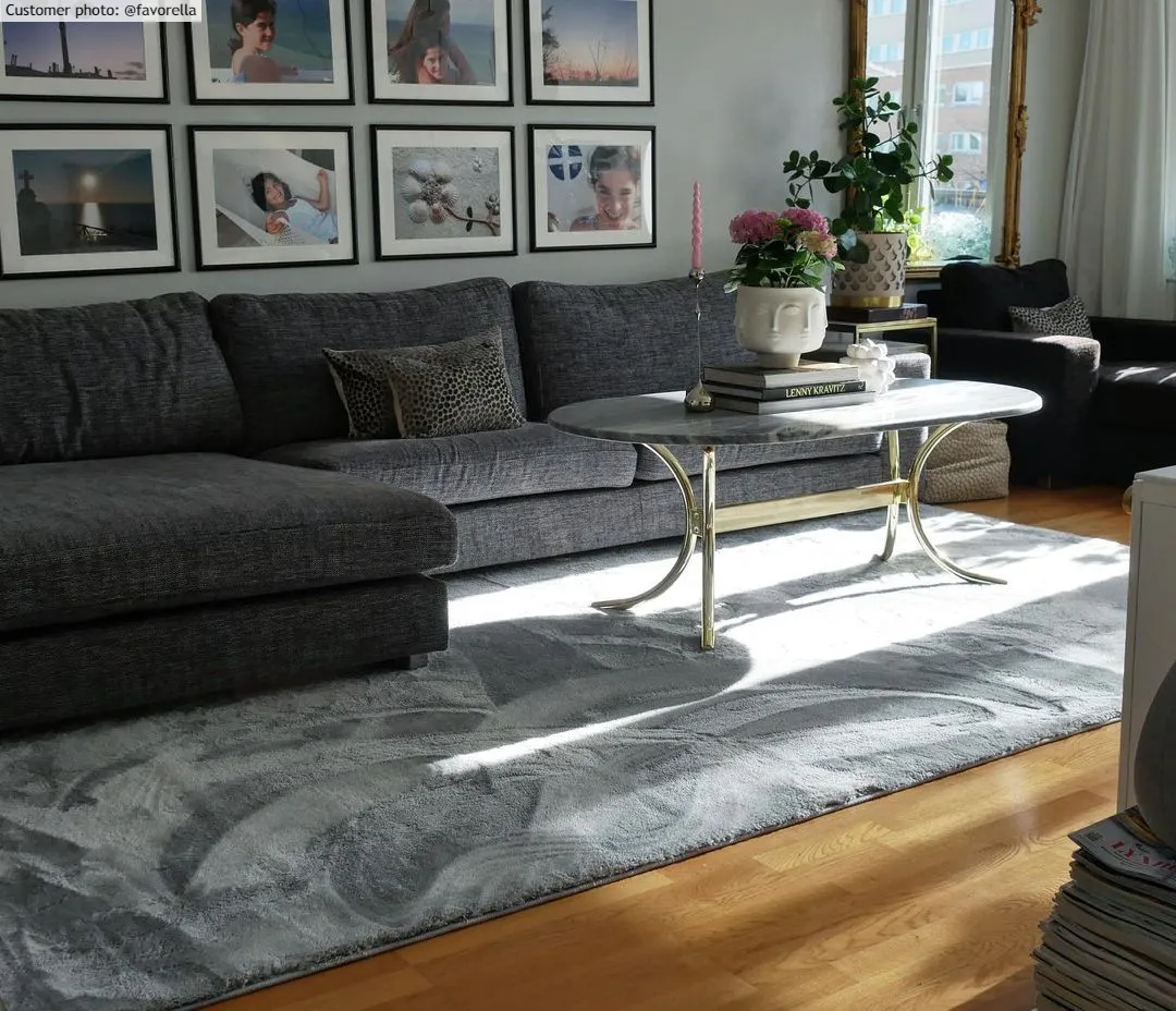 Tapetes felpudos - Aranga Super Soft Fur (cinza)