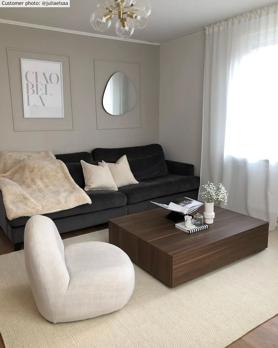 Tapete de lã - Coastal (creme)