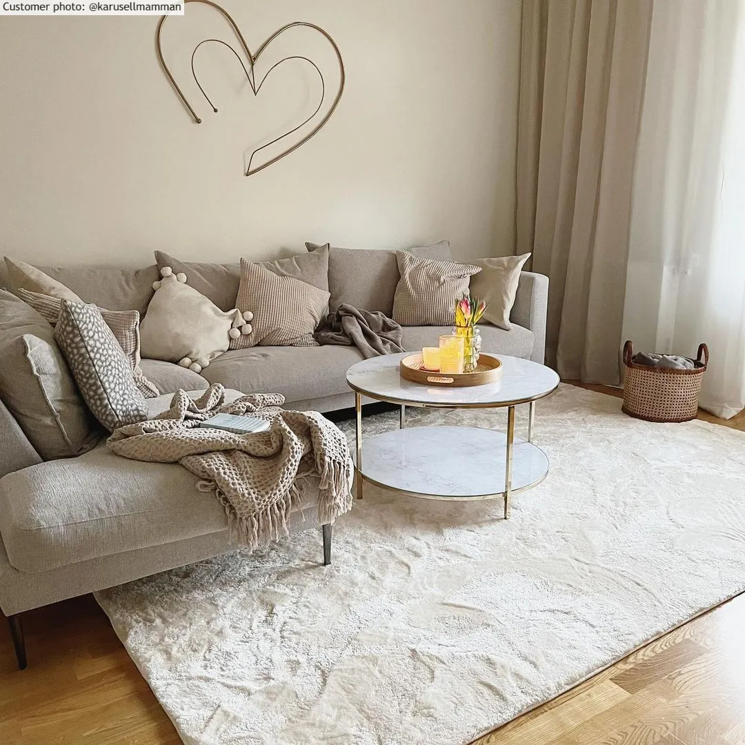 Tapetes felpudos - Aranga Super Soft Fur (bege)