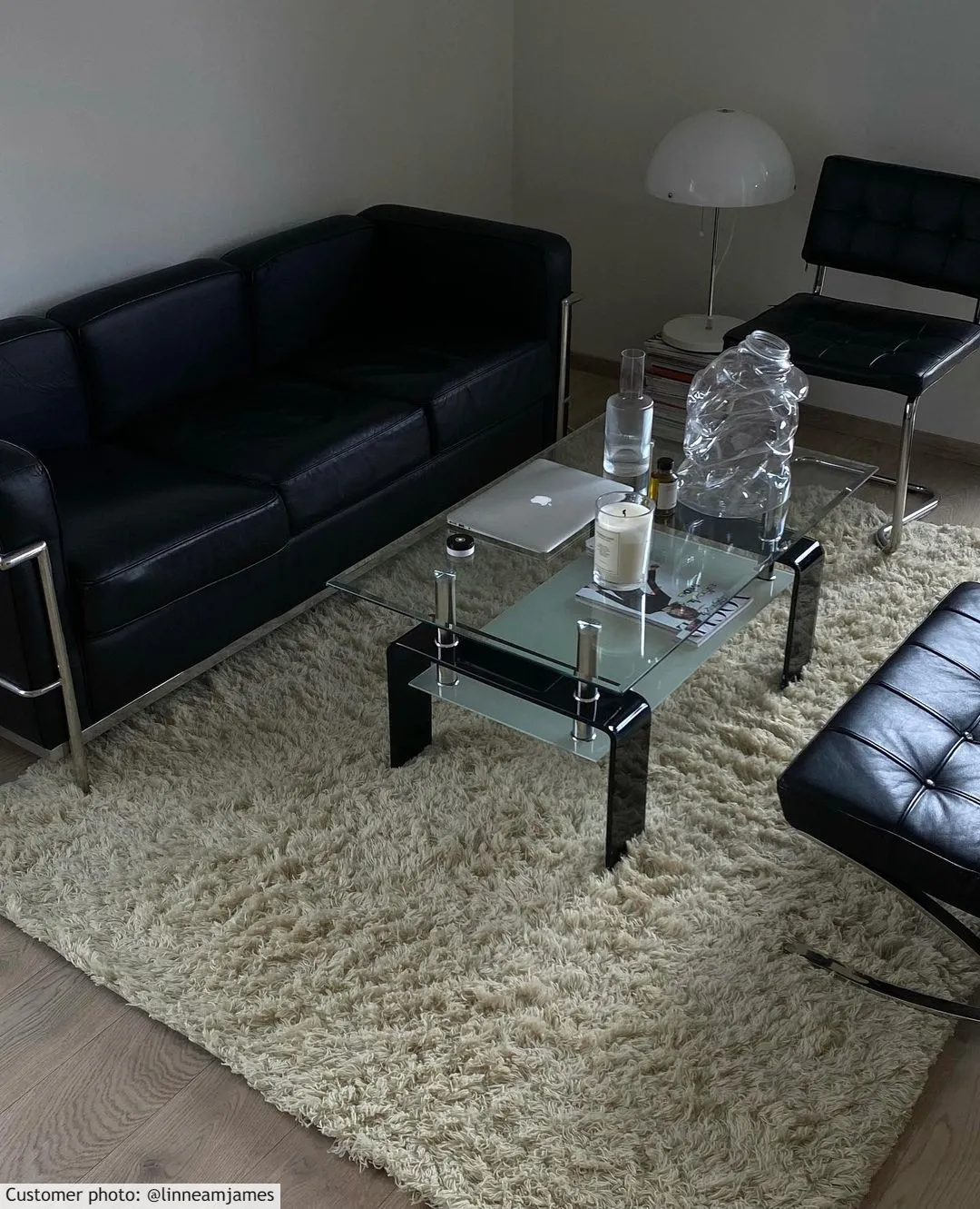 Tapete de lã - Aliste Wool Shaggy (alabaster gleam)