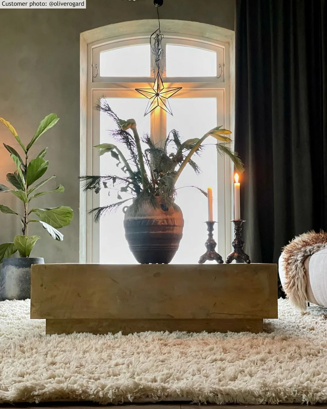 Tapete de lã - Aliste Wool Shaggy (alabaster gleam)