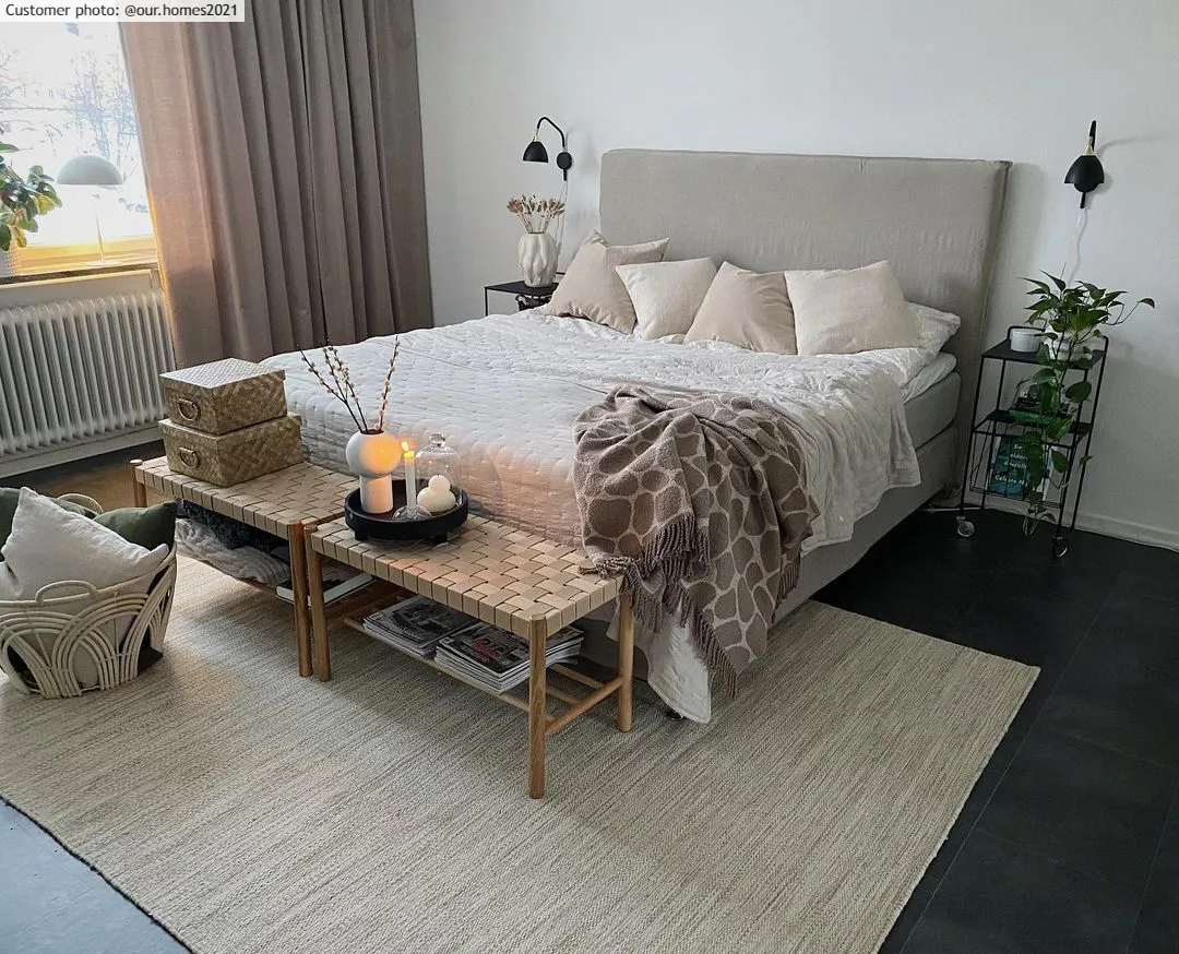 Tapete de lã - Dhurry (natureza)