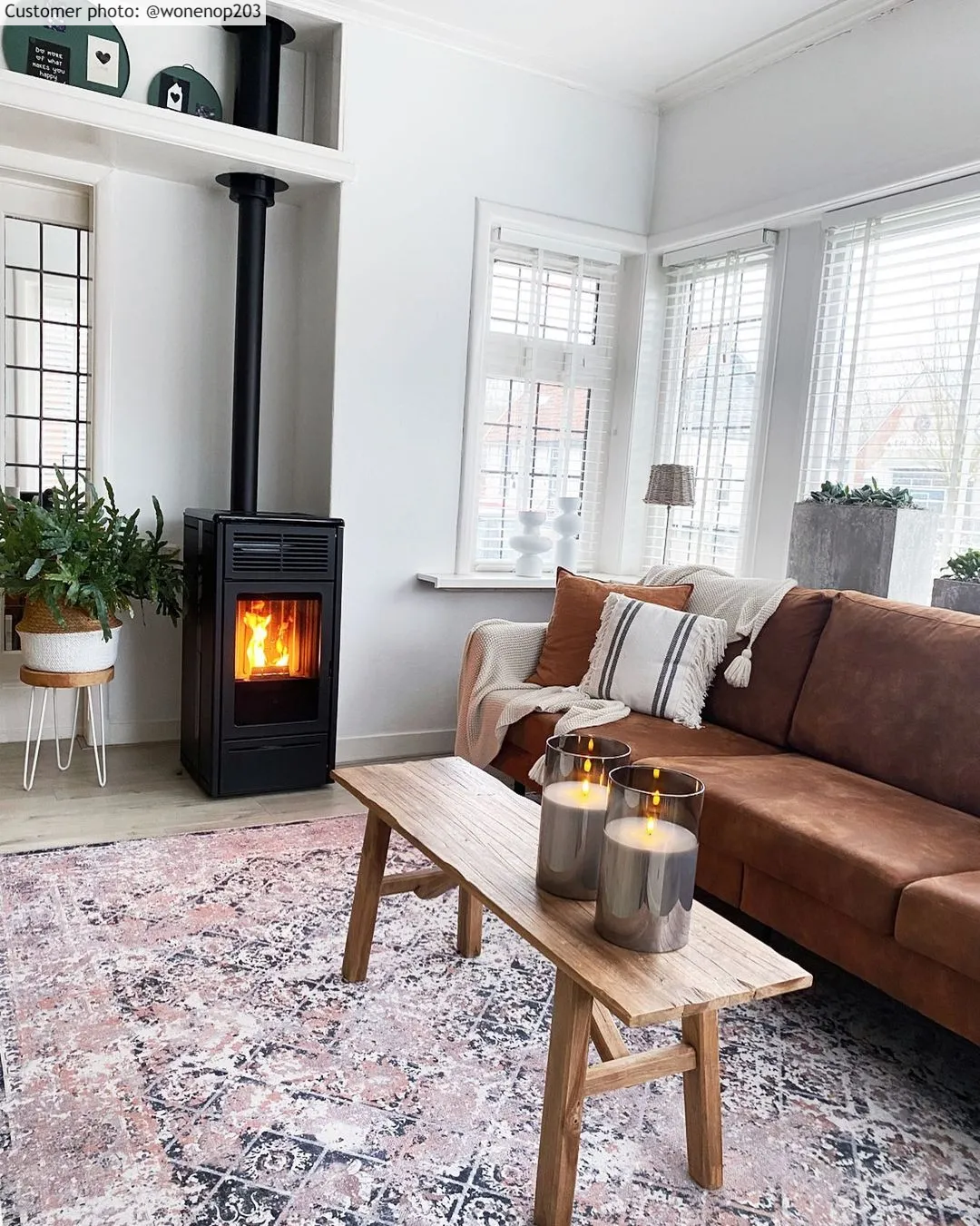 Tapete Wilton - Douz (preto/multicolorido)