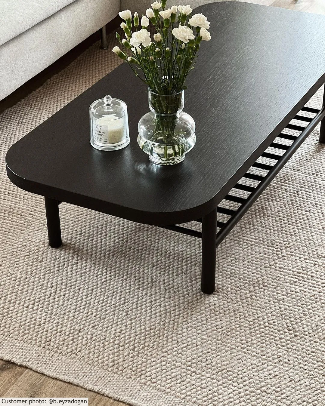 Tapete de lã - Coastal (branco)