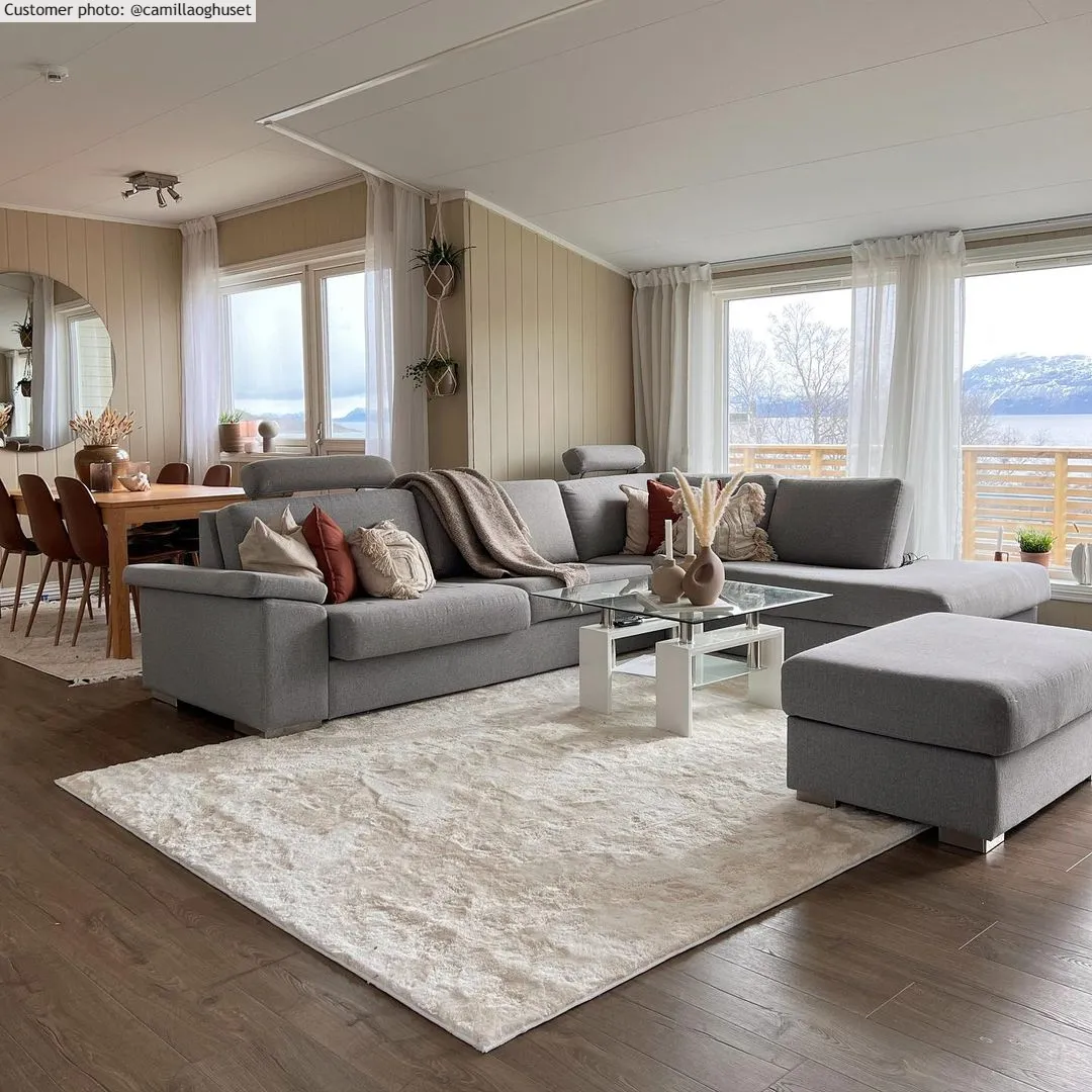 Tapetes felpudos - Aranga Super Soft Fur (branco)