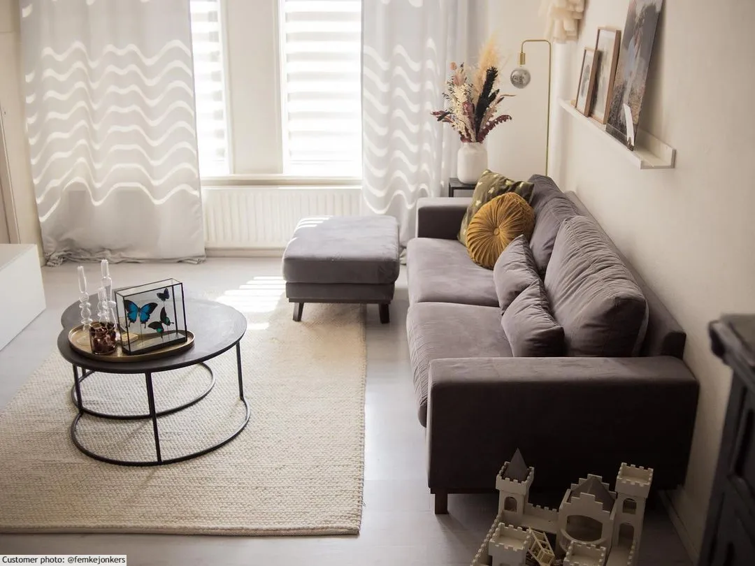 Tapete de lã - Avafors Wool Bubble (bege)