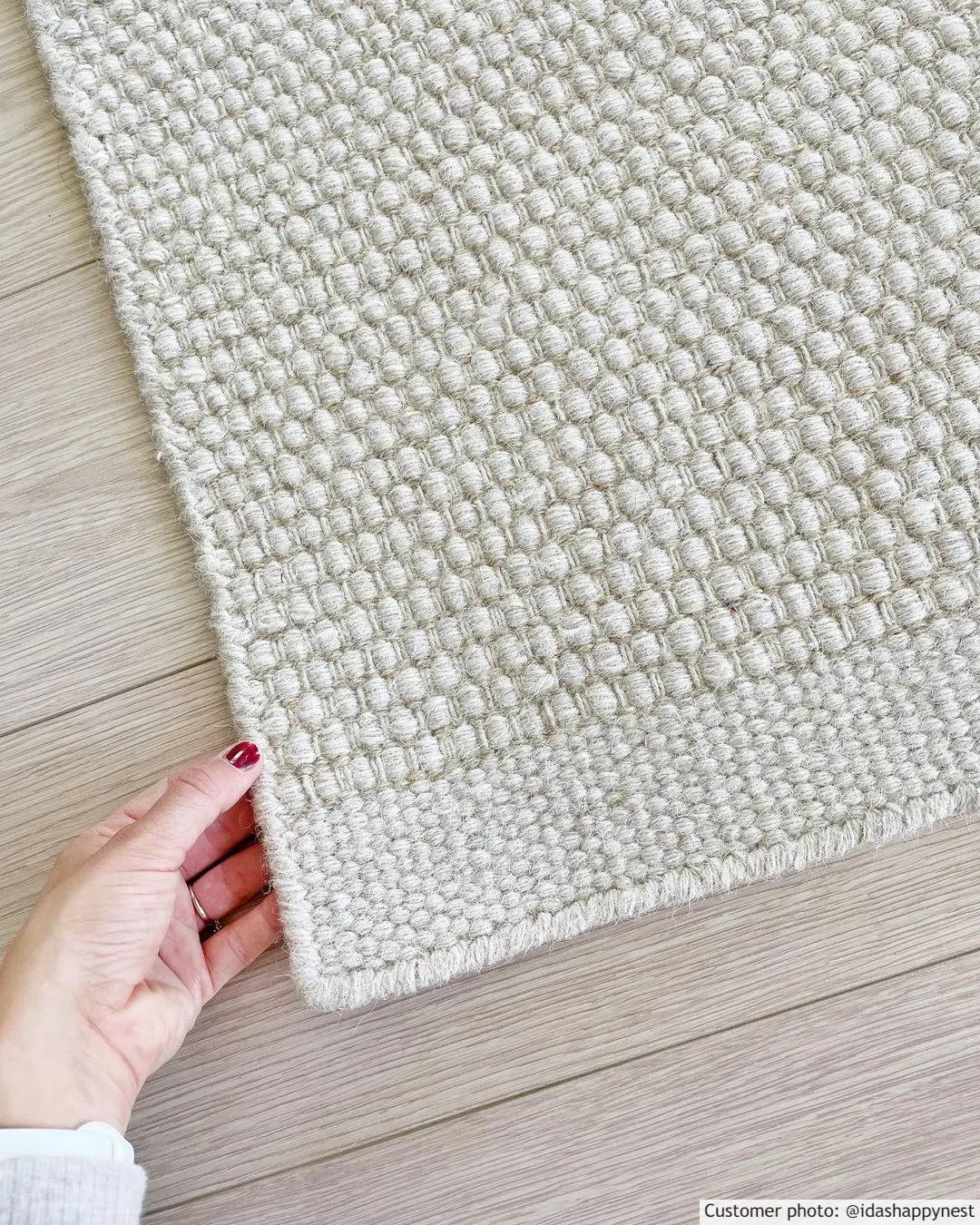 Tapete de lã - Coastal (creme)