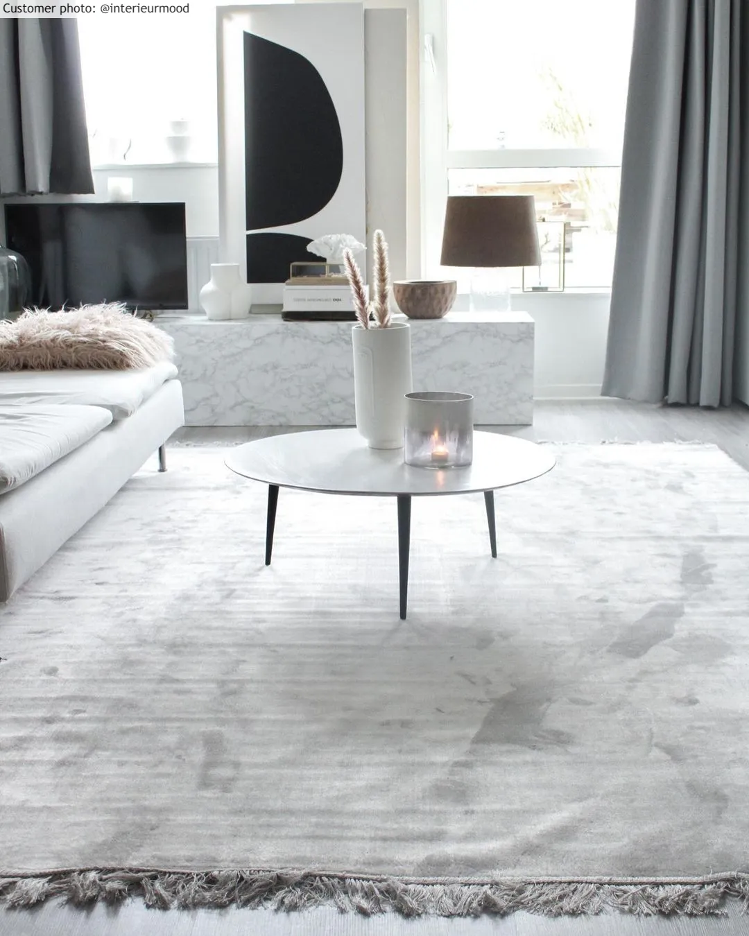 Tapete Wilton - Art Silk (cinza)