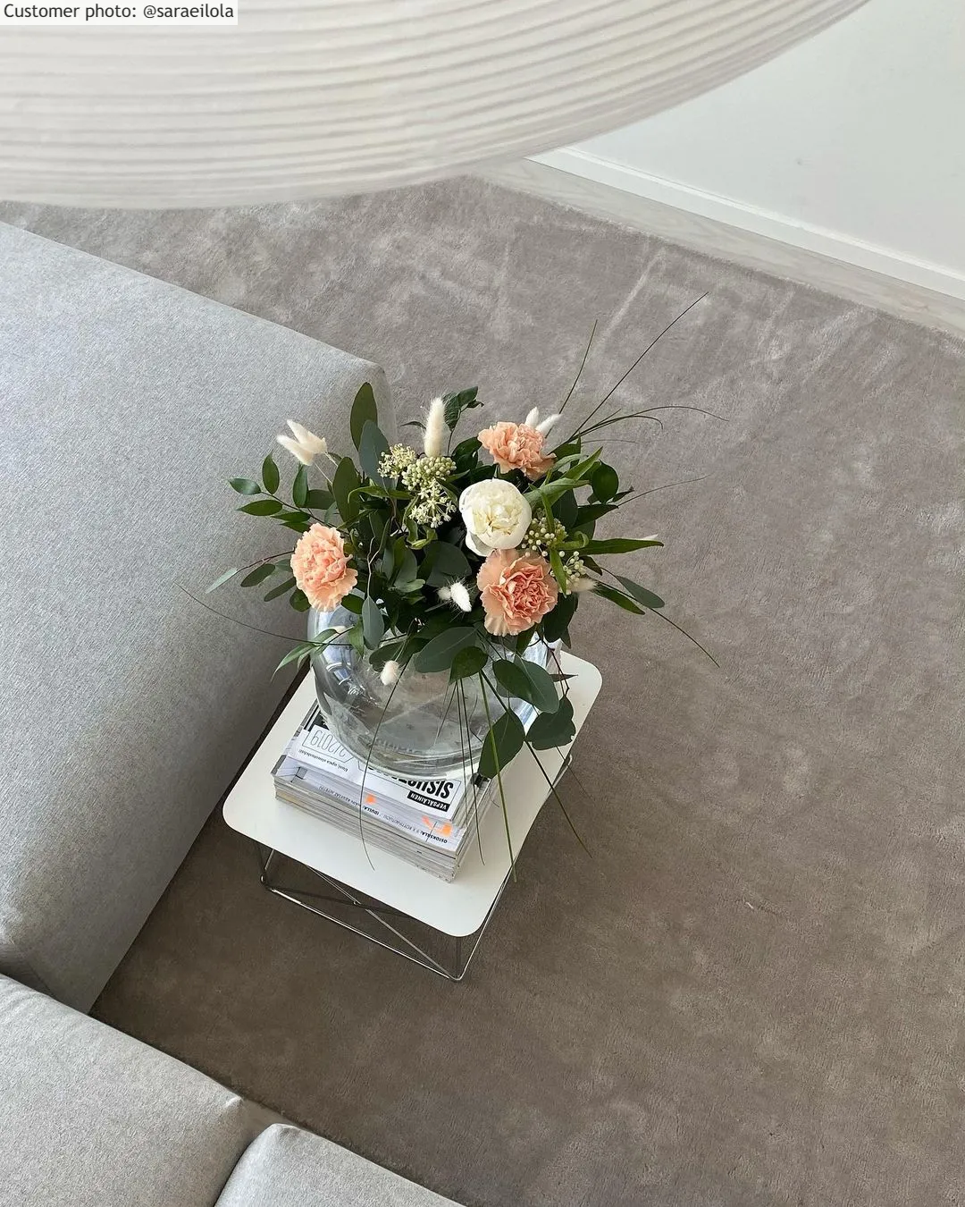 Recycled PET with viscose look (cinza)