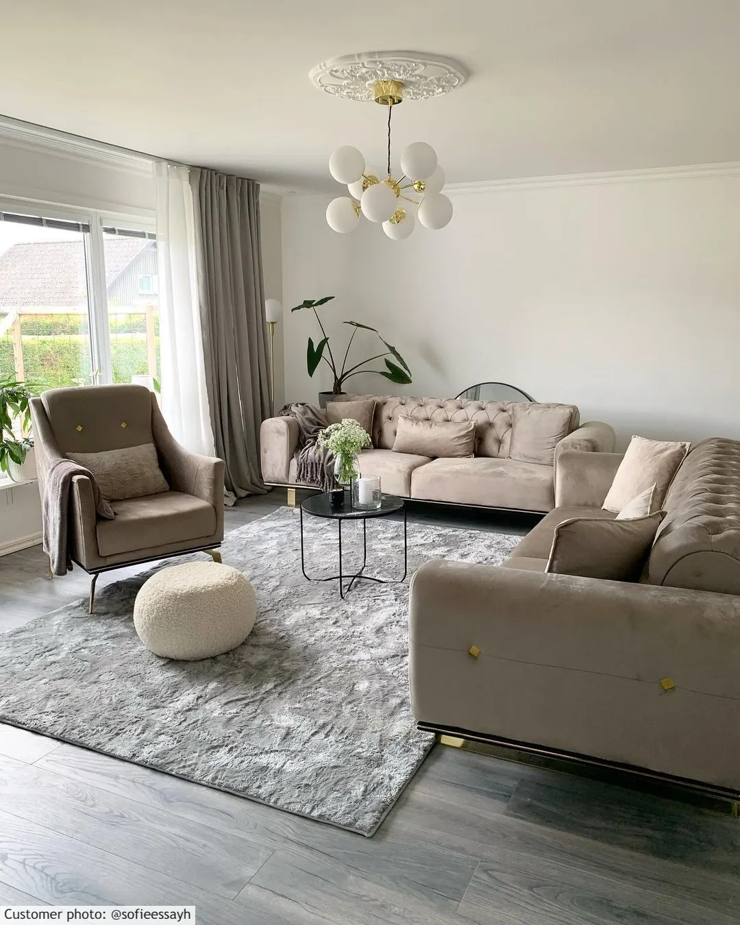 Tapetes felpudos - Cloud Super Soft (cinza)